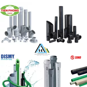 Ống và phụ kiện nhựa UPVC, PPR, HDPE
