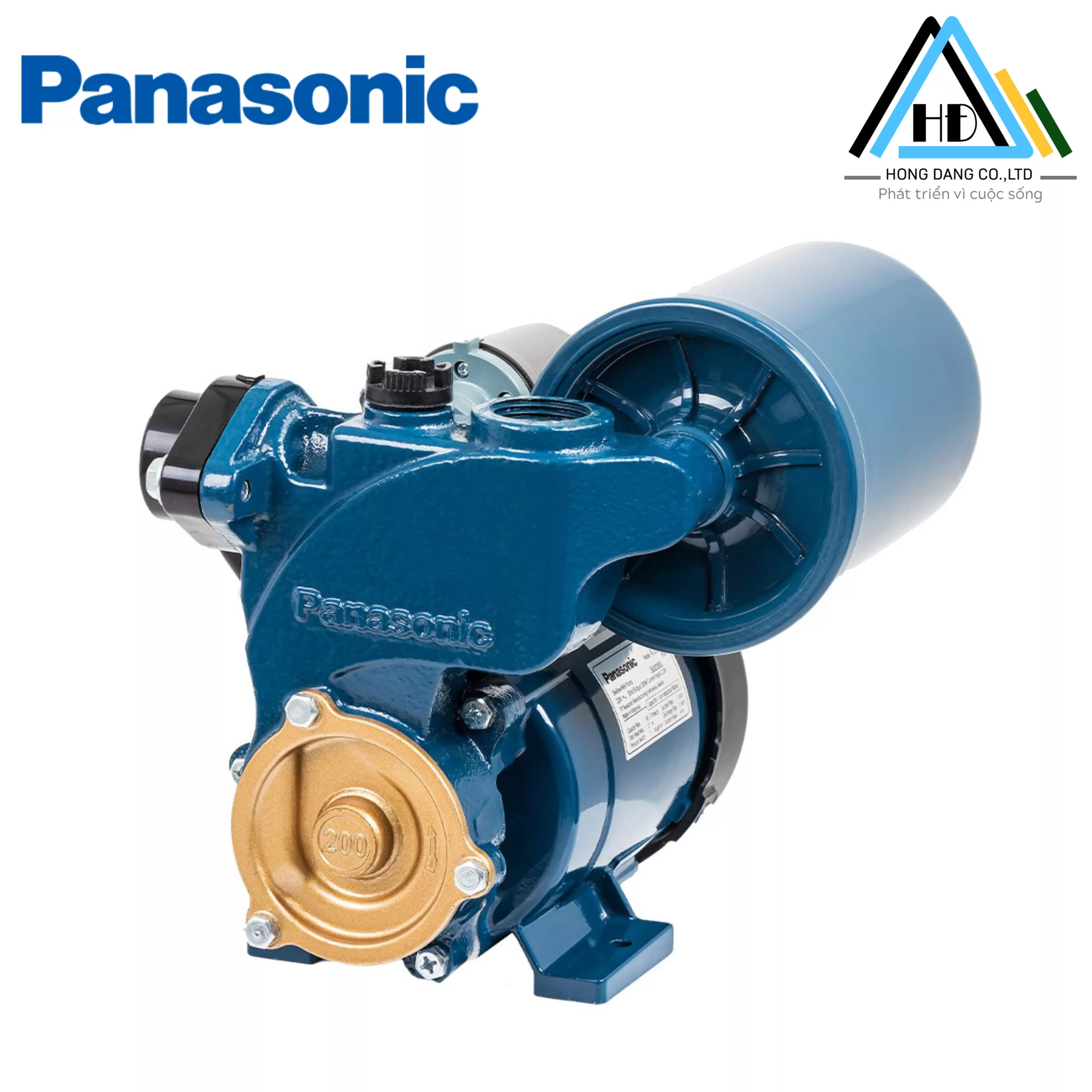 Máy Bơm Panasonic Tăng áp 200w A-200jak