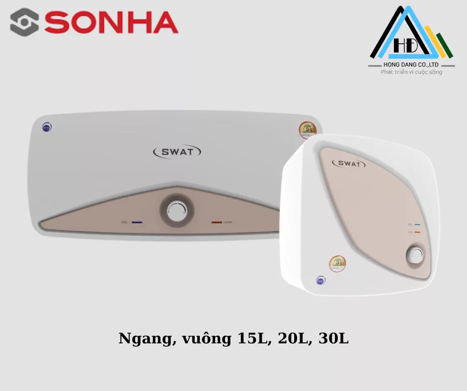 Ngang, Vuông 15l, 20l, 30l