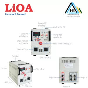 Ổn áp 1 pha Lioa 10KVA SH 10000II
