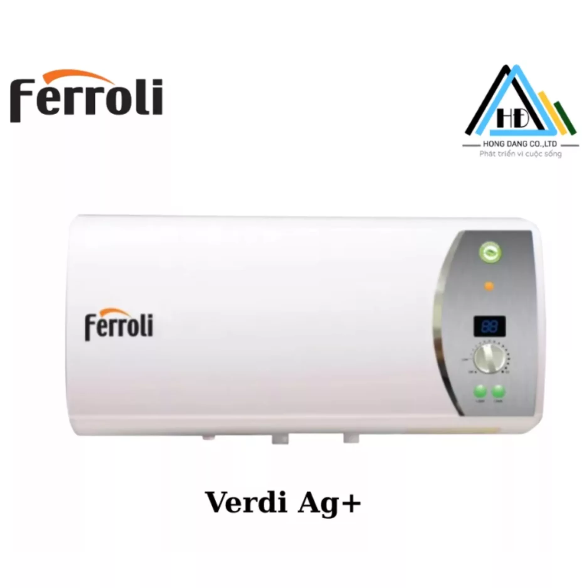 Bình Máy Nước Nóng Ferroli Verdi Ag+ Gián Tiếp 3 Công Suất