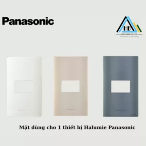 Mặt dùng cho 1 thiết bị Halumie Panasonic