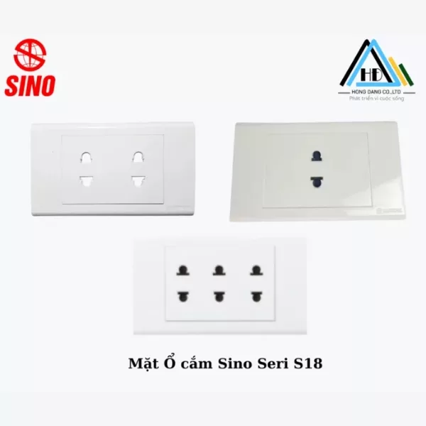 Mặt Ổ cắm Sino Seri S18