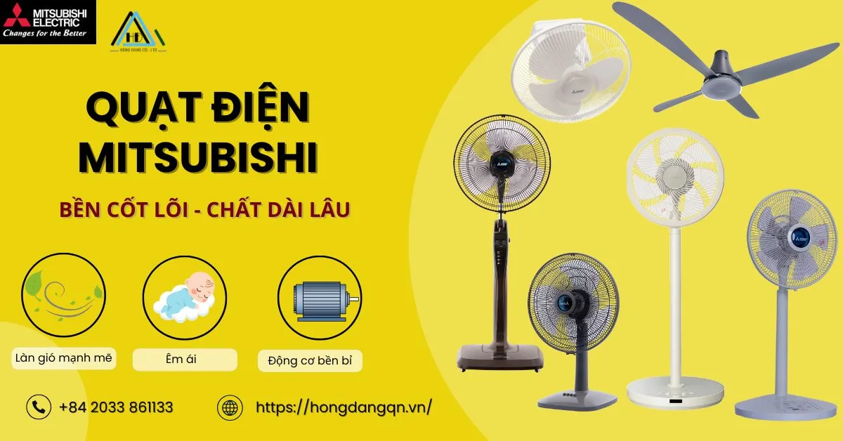 Nhà Phân Phối Quạt Mitsubishi Chính Hãng (2)