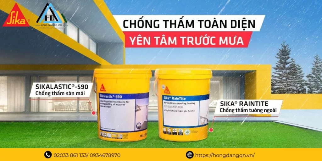Hồng Đăng - Đơn vị cung cấp Sika chính hãng tại Quảng Ninh 