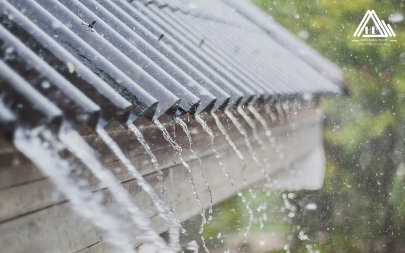 Các bước lắp đặt hệ thống thoát nước mưa trên mái