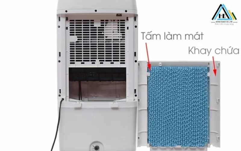 Cách tháo quạt điều hòa (quạt hơi nước)