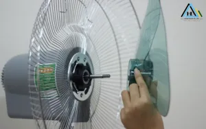 Cách tháo cánh quạt