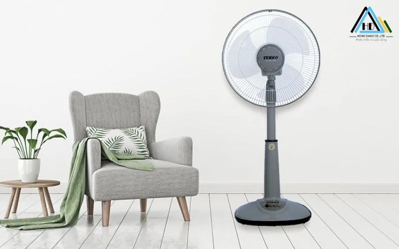 Nguyên lý hoạt động cơ bản của quạt điện