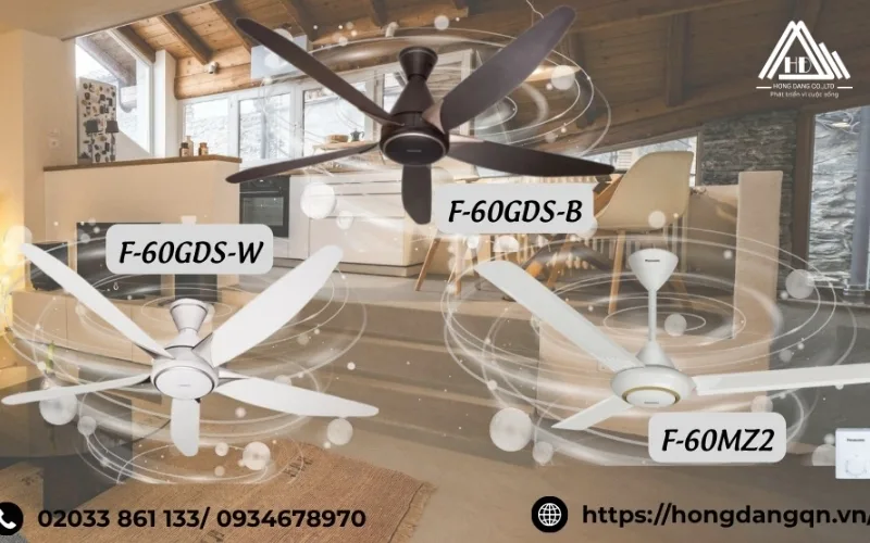 Quạt trần Panasonic - Cao cấp, tiết kiệm điện