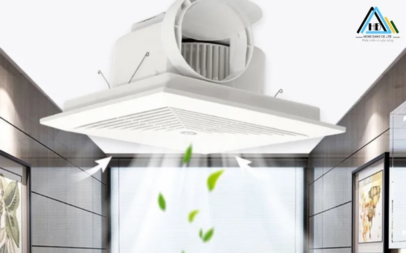 Các loại quạt hút mùi âm trần phổ biến